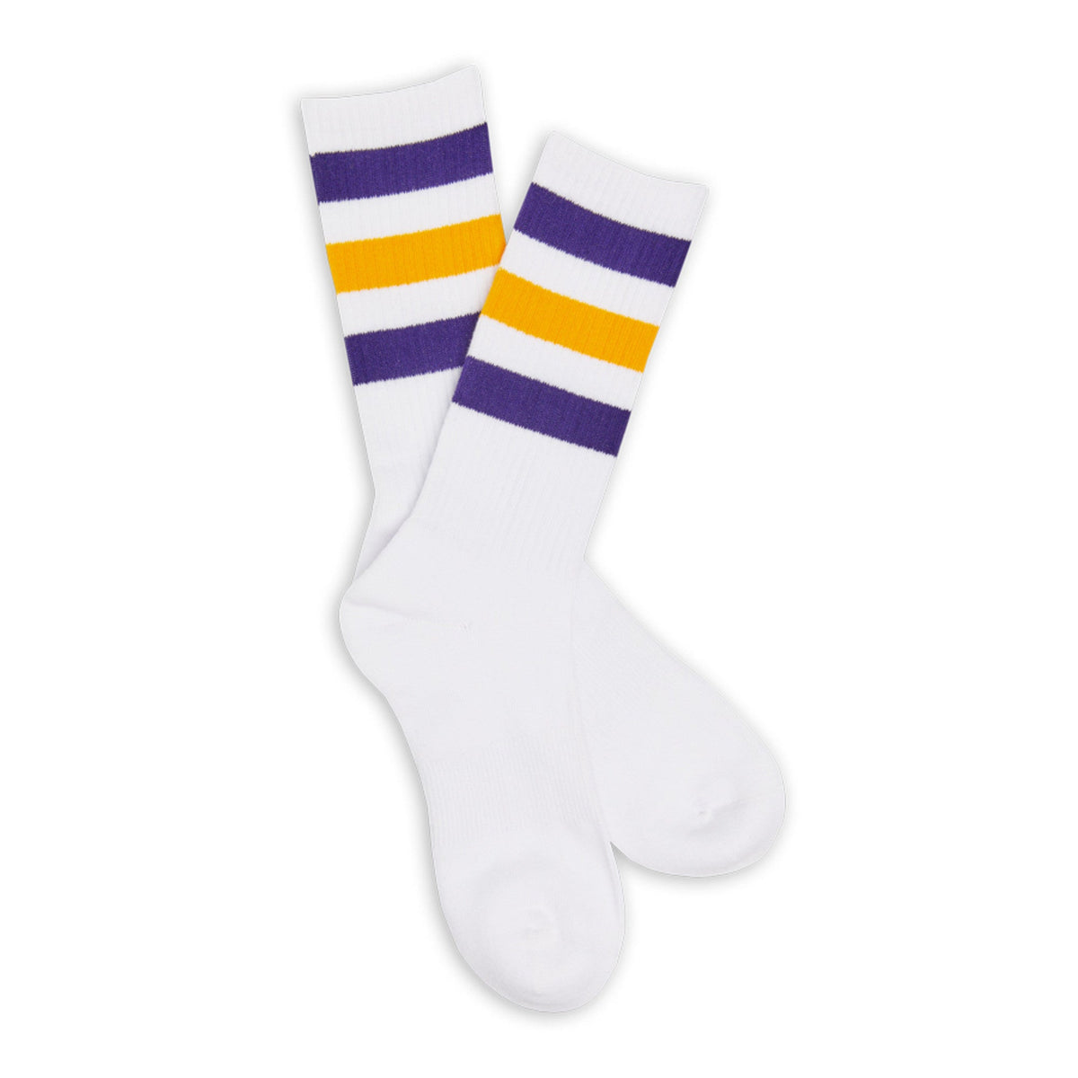 Purple / Gold Casual Socks 4 PackTeam ColorwaysTorqelo.com