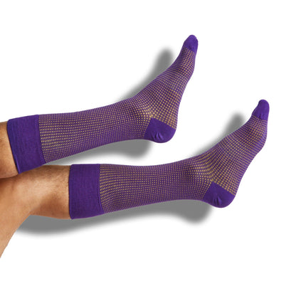 Purple / Gold Dress Socks 4 PackTeam ColorwaysTorqelo.com