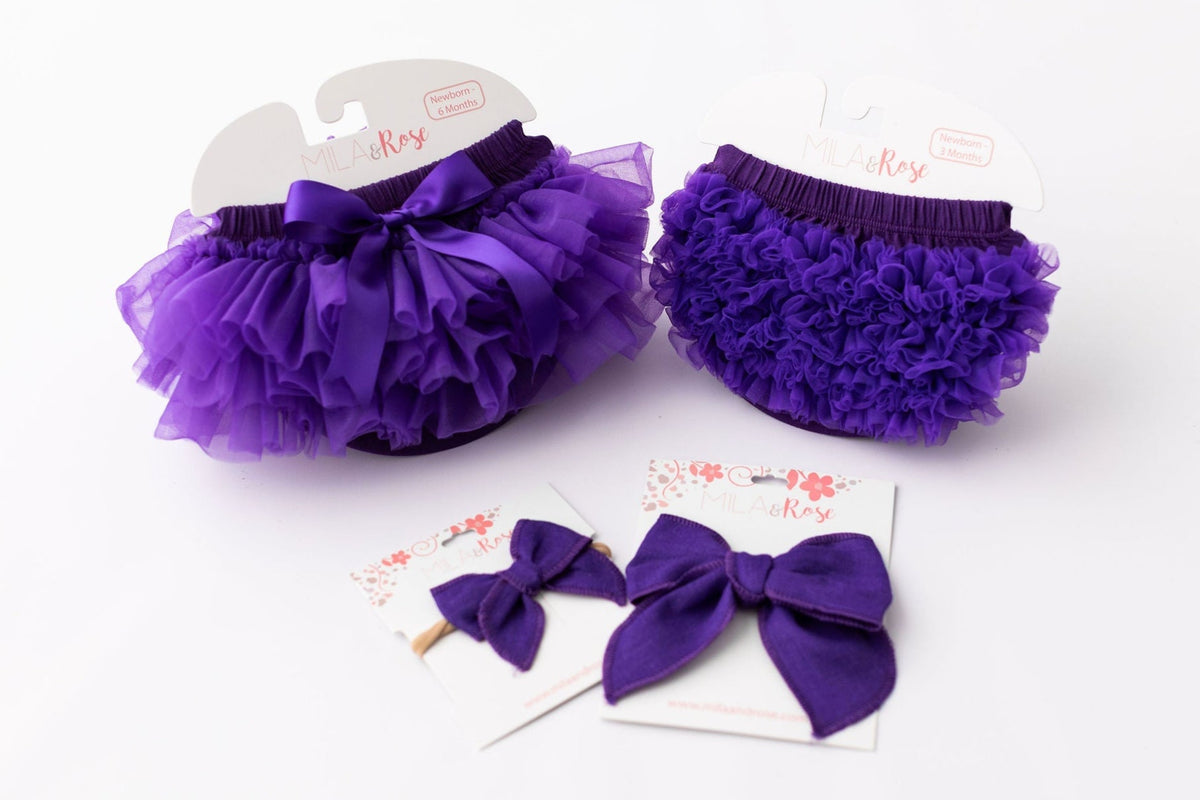 Purple Ruffle Bum BloomerRuffle BloomerTorqelo.com