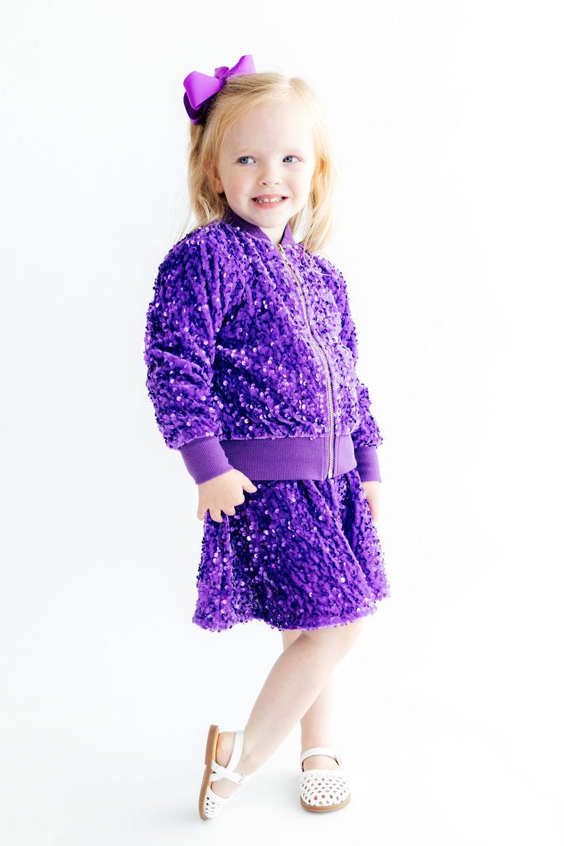 Purple Velvet Sequin JacketSequin JacketTorqelo.com