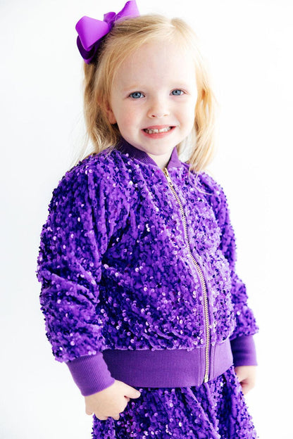 Purple Velvet Sequin JacketSequin JacketTorqelo.com