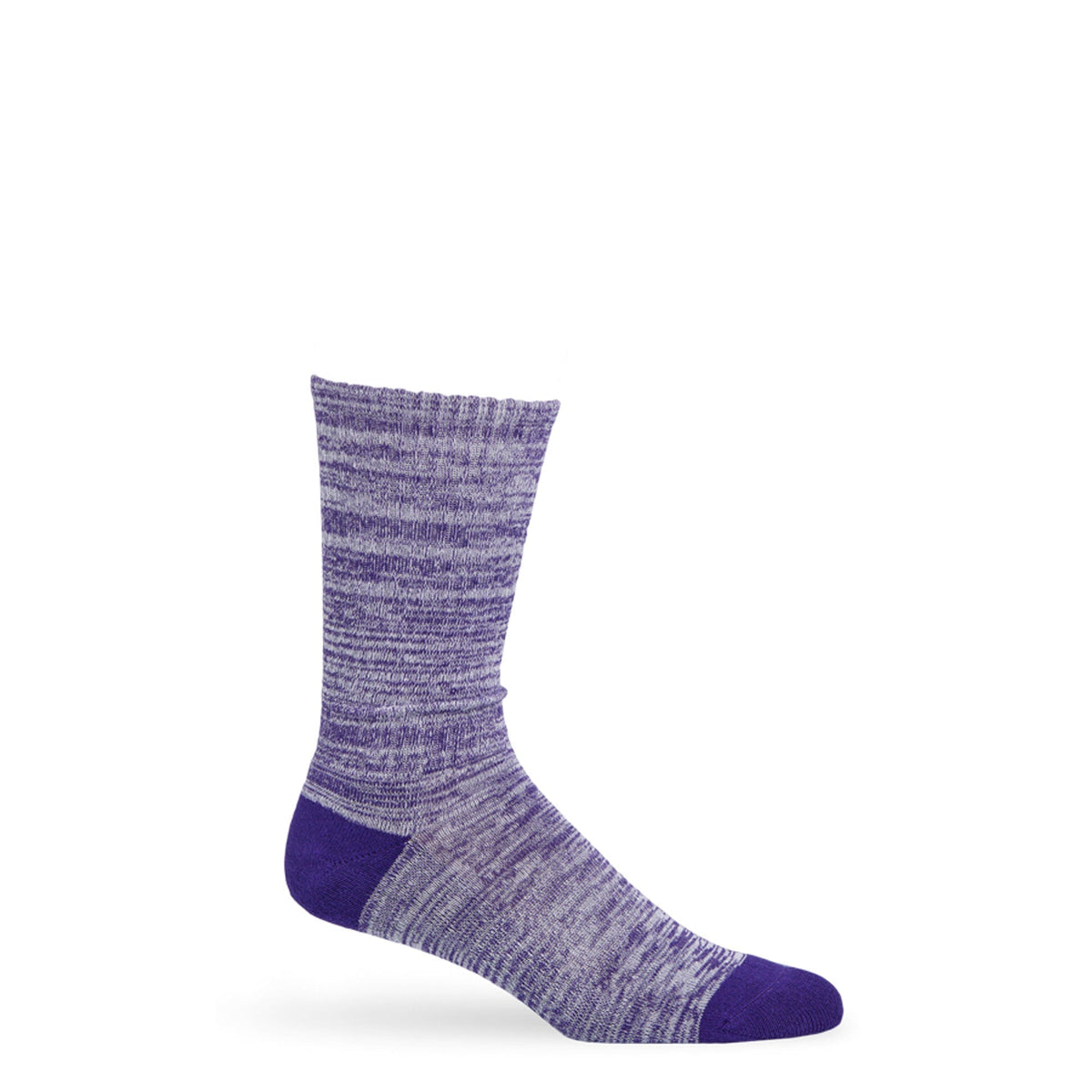 Purple / White Marl Casual SocksTeam ColorwaysTorqelo.com