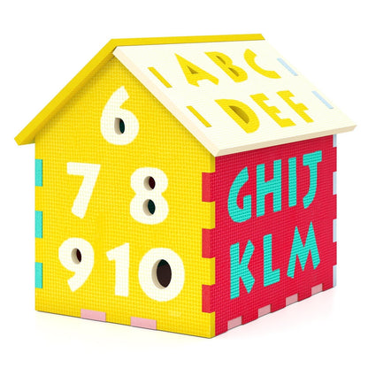 Puzzle Floor Mats with Interlocking Alphabet and Number for KidsTorqelo.com