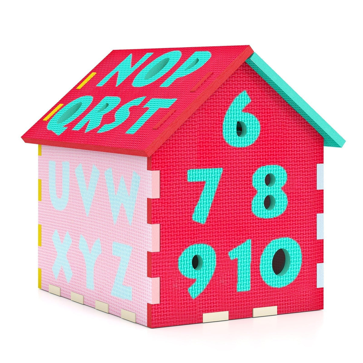 Puzzle Floor Mats with Interlocking Alphabet and Number for KidsTorqelo.com