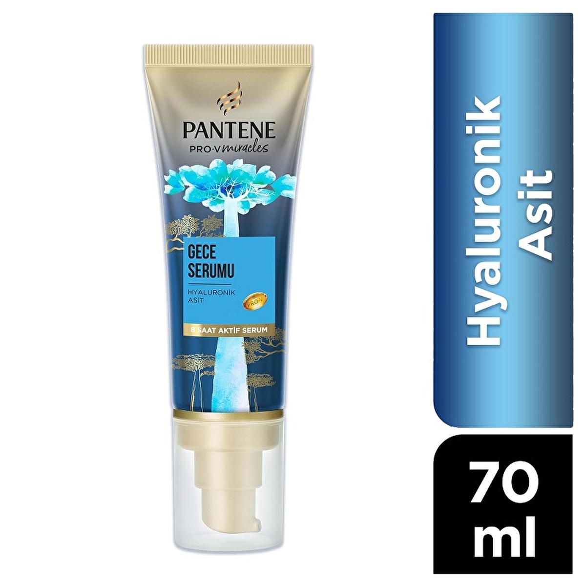 Pantene Hydra Glow Hair Serum - 70ml, Non-Greasy, Long-Lasting Hydration for Dry Hair by Beauty Care Bag