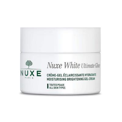 Nuxe White Ultimate Glow Gel Cream: Vitamin C Brightening Facial Moisturizer for Dark Spot Reduction & Even Skin Tone - 1.69 fl oz by Beauty Care Bag