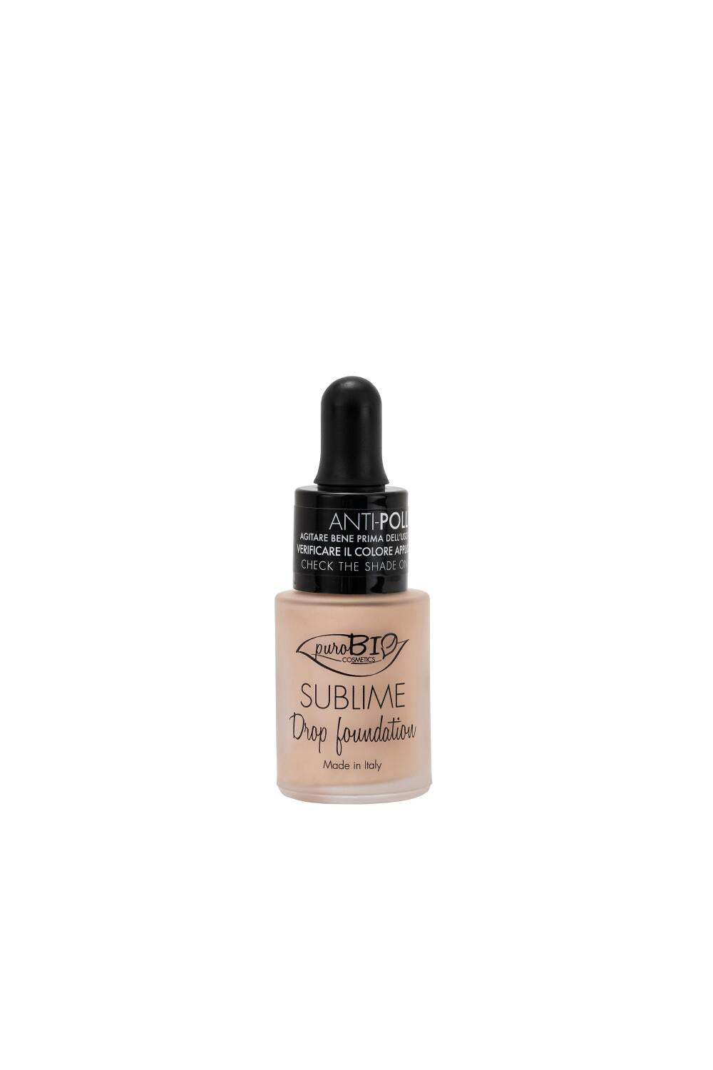 PuroBio Sublime Drop mineral liquid foundation in shade 00Y