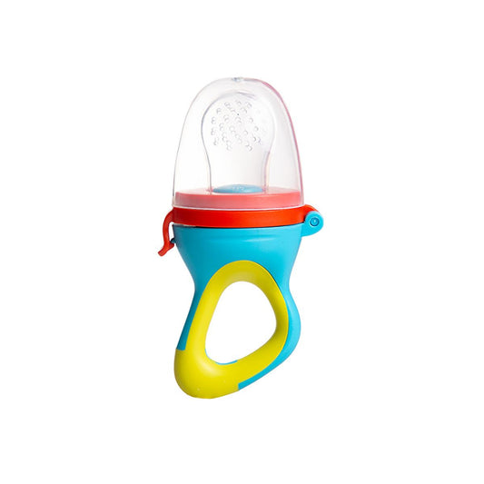 Babyjem Silicone Baby Fruit and Vegetable Teether - Safe Self-Feeding & Teething Relief for Infants 4+ Months by Beauty Care Bag