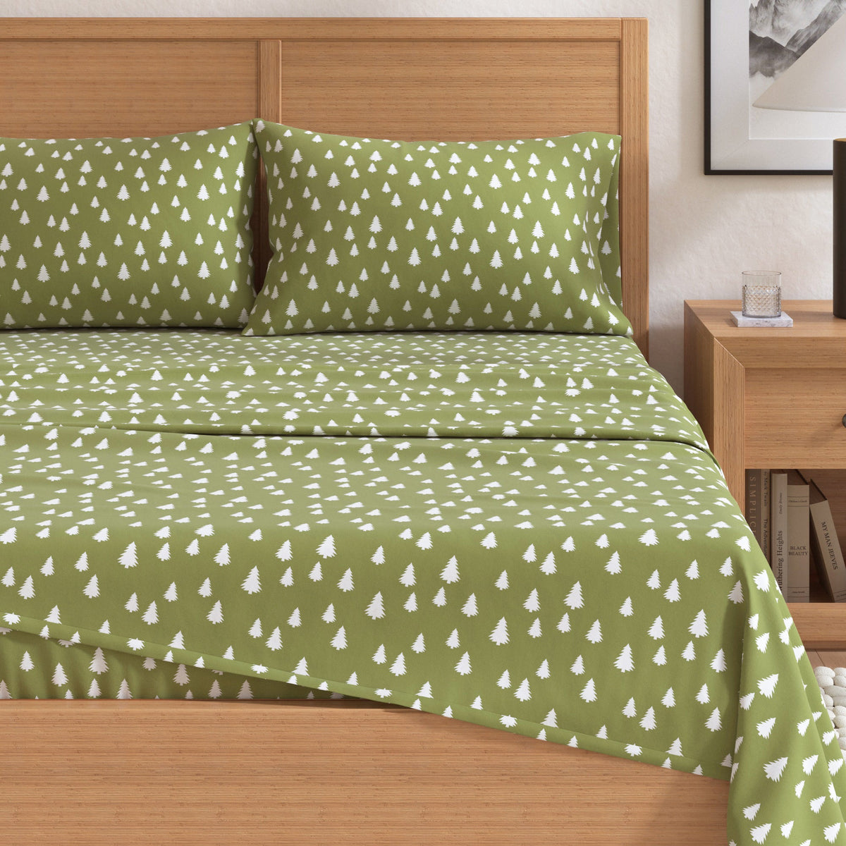 Turkish Cotton Flannel Sheet - Lakeview Collection by Great Bay Home