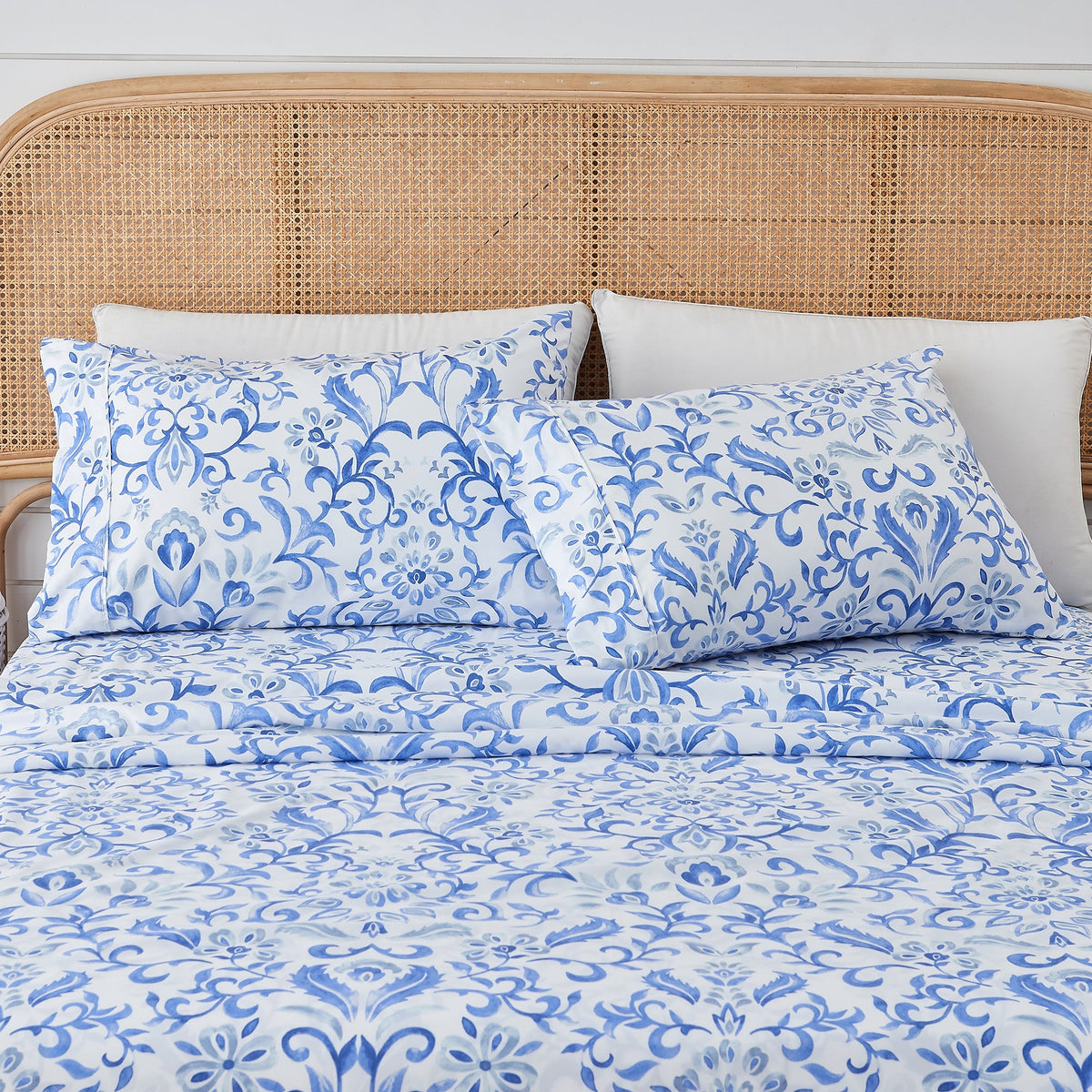 Watercolor Floral Sheet Set - Delia Collection by Great Bay Home