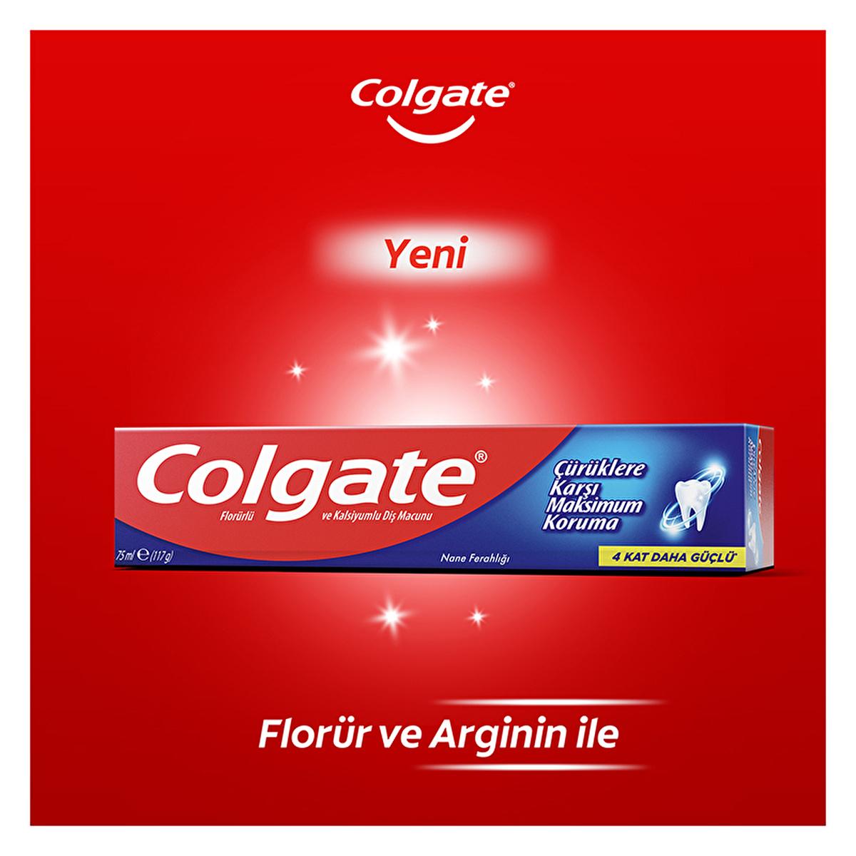 Colgate Cavity Protection Toothpaste - Fluoride Enriched, Mint Flavor, 125ml - Dental Hygiene & Oral Care by Beauty Care Bag