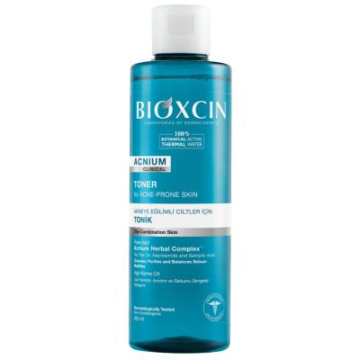 Bioxcin Acnium: Clinically Tested Vegan Acne Toner - Reduce Breakouts & Improve Skin Clarity with Facial Toner for Acne-Prone Skin, 200ML by Beauty Care Bag
