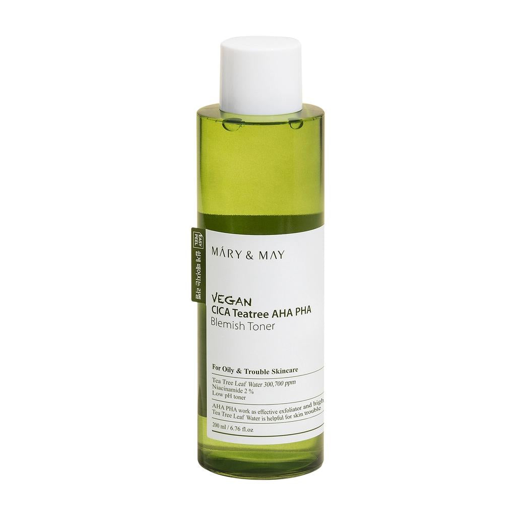 Mary & May Cica Tea Tree AHA PHA Toner 200ml by Beauty Care Bag