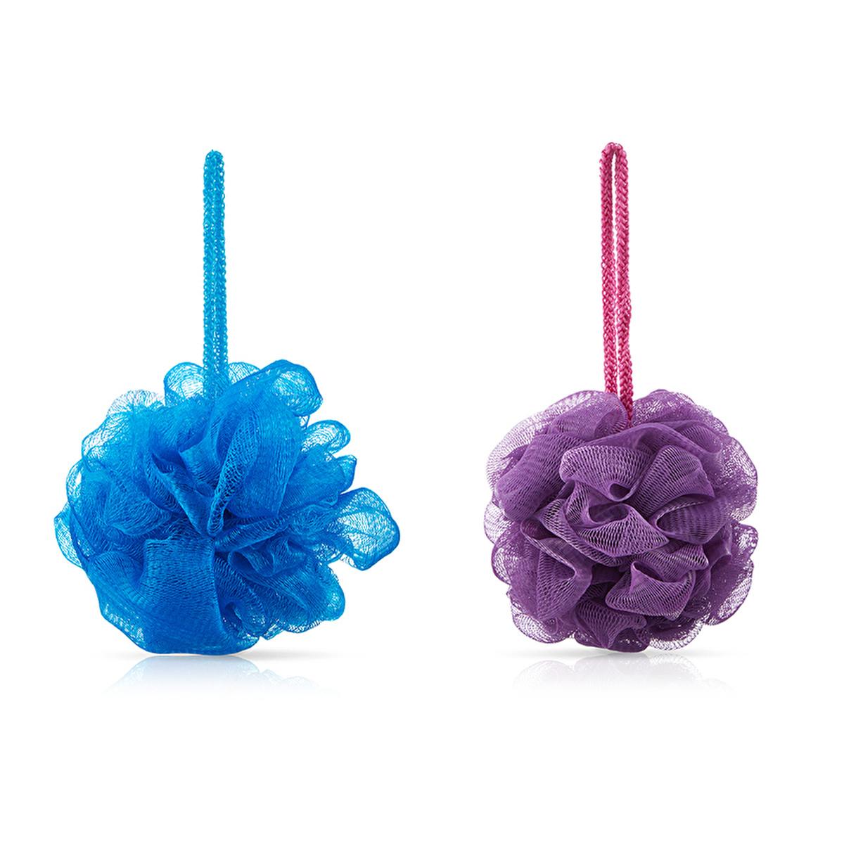 Eklips Exfoliating Bath Loofah Sponge - Enhances Lathering, Gentle Exfoliation, Machine Washable by Beauty Care Bag