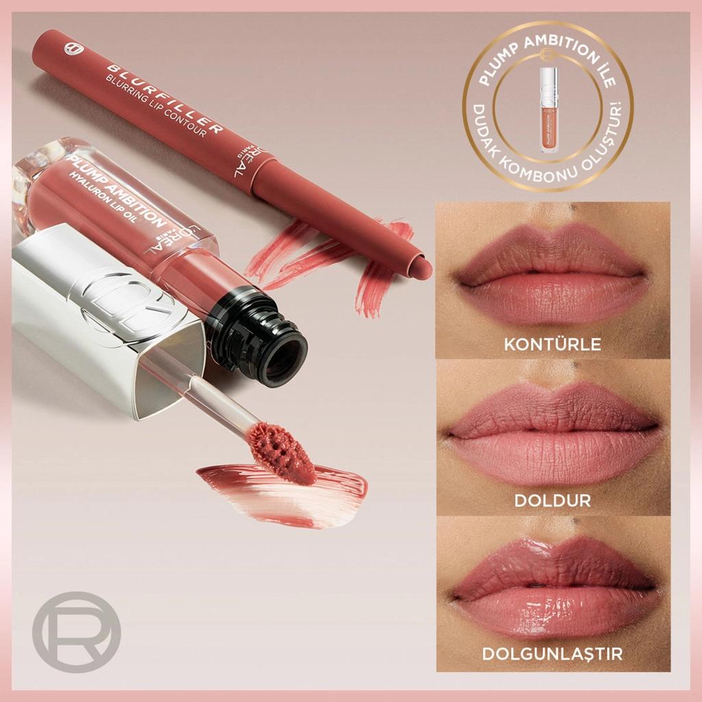 L'Oreal Paris Blurfiller Lip Liner 530 Bordeaux Bisous by Beauty Care Bag