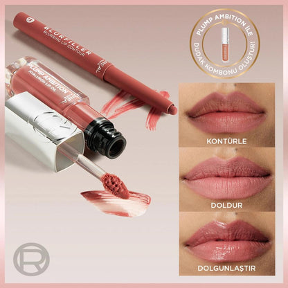 L'Oreal Paris Blurfiller Lip Liner 530 Bordeaux Bisous by Beauty Care Bag