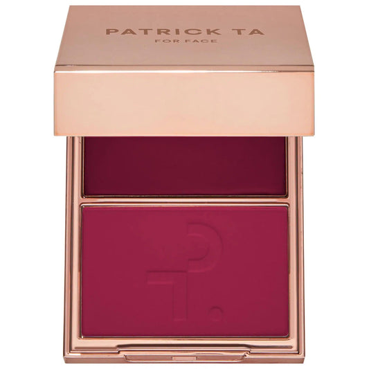 Major Headlines Double-Take Crème & Powder Blush Duo - Long-Wearing, Cruelty-Free Makeup by Beauty Care Bag