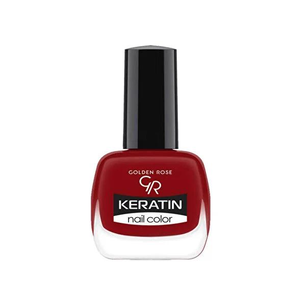 Golden Rose Keratin Nail Polish - Long-Lasting Color & Nourishment - No: 39 by Beauty Care Bag