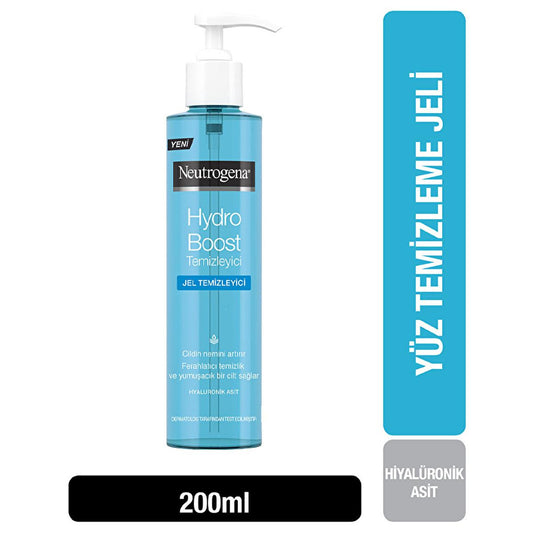 Neutrogena Hydro Boost Facial Cleansing Gel - Hydrating, Non-comedogenic, and Gentle on Sensitive Skin, 6.76 fl oz by Beauty Care Bag