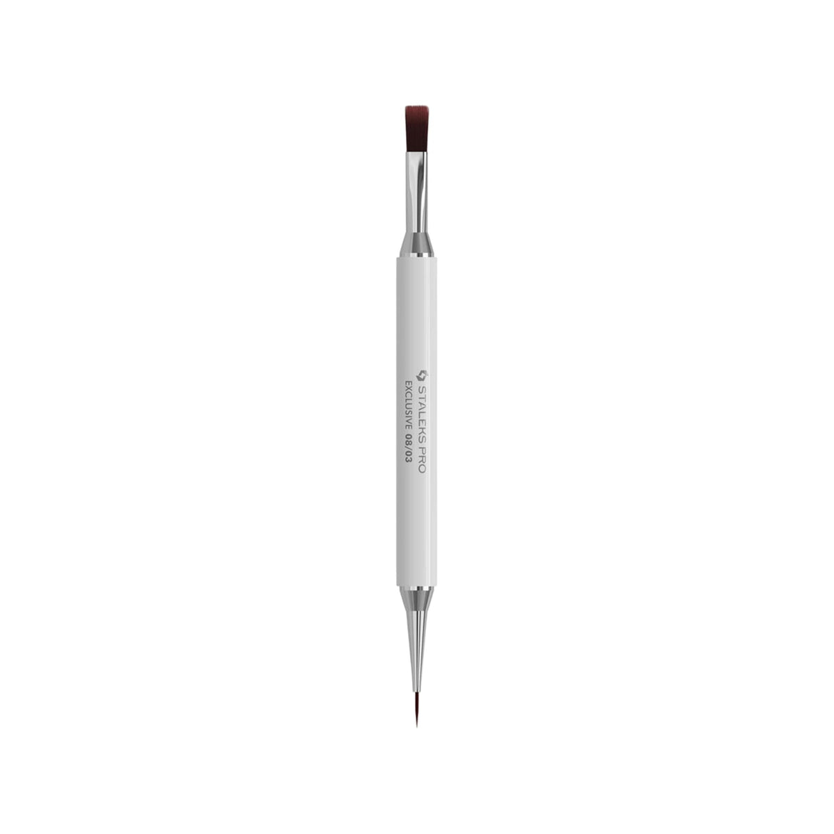 STALEKS Exclusive Dual-Ended Gel Nail Brush 10mm by Beauty Care Bag