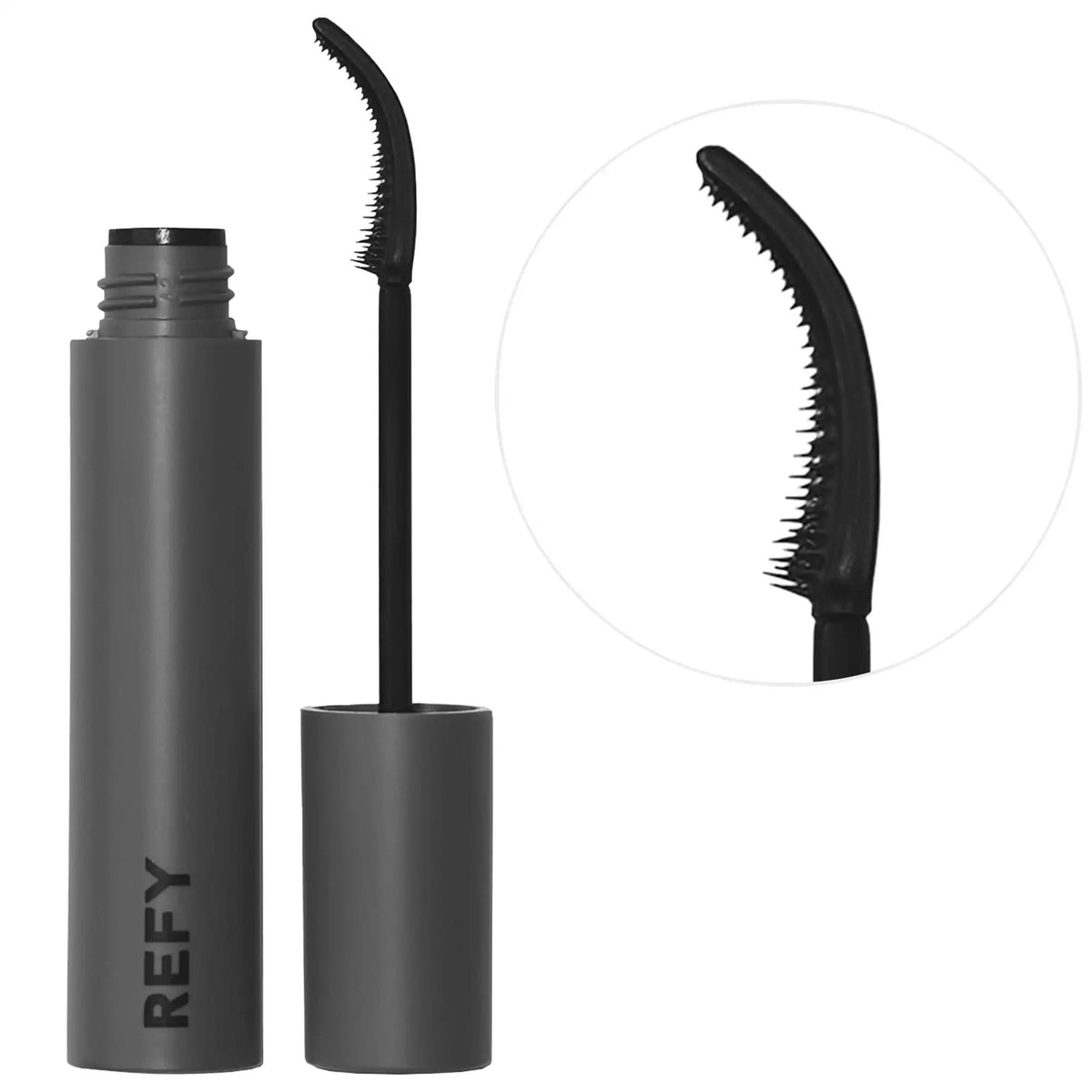REFY Lash Sculpt: Lengthening & Lifting Mascara | Long-Wearing, Non-Transfer, Curved Applicator for Sculpted Lashes by Beauty Care Bag