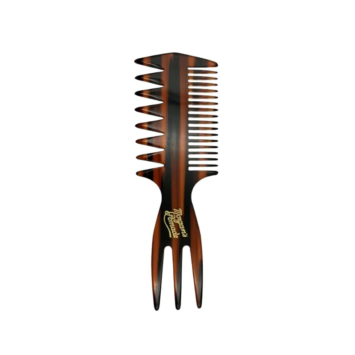 Morgan's Pomade Afro Styling Comb 3-Stage Professional Comb by Beauty Care Bag