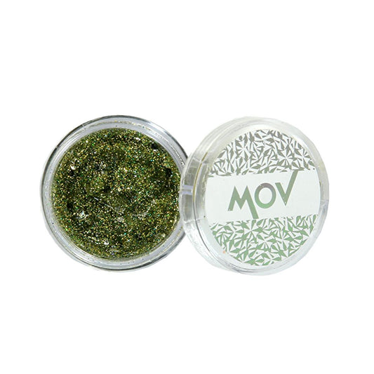 Mov Face & Body Glitter No:6 - Shimmering Glitter Gel for Face, Body, Hair - Intense Sparkle, Long Lasting, Festival & Party Makeup by Beauty Care Bag