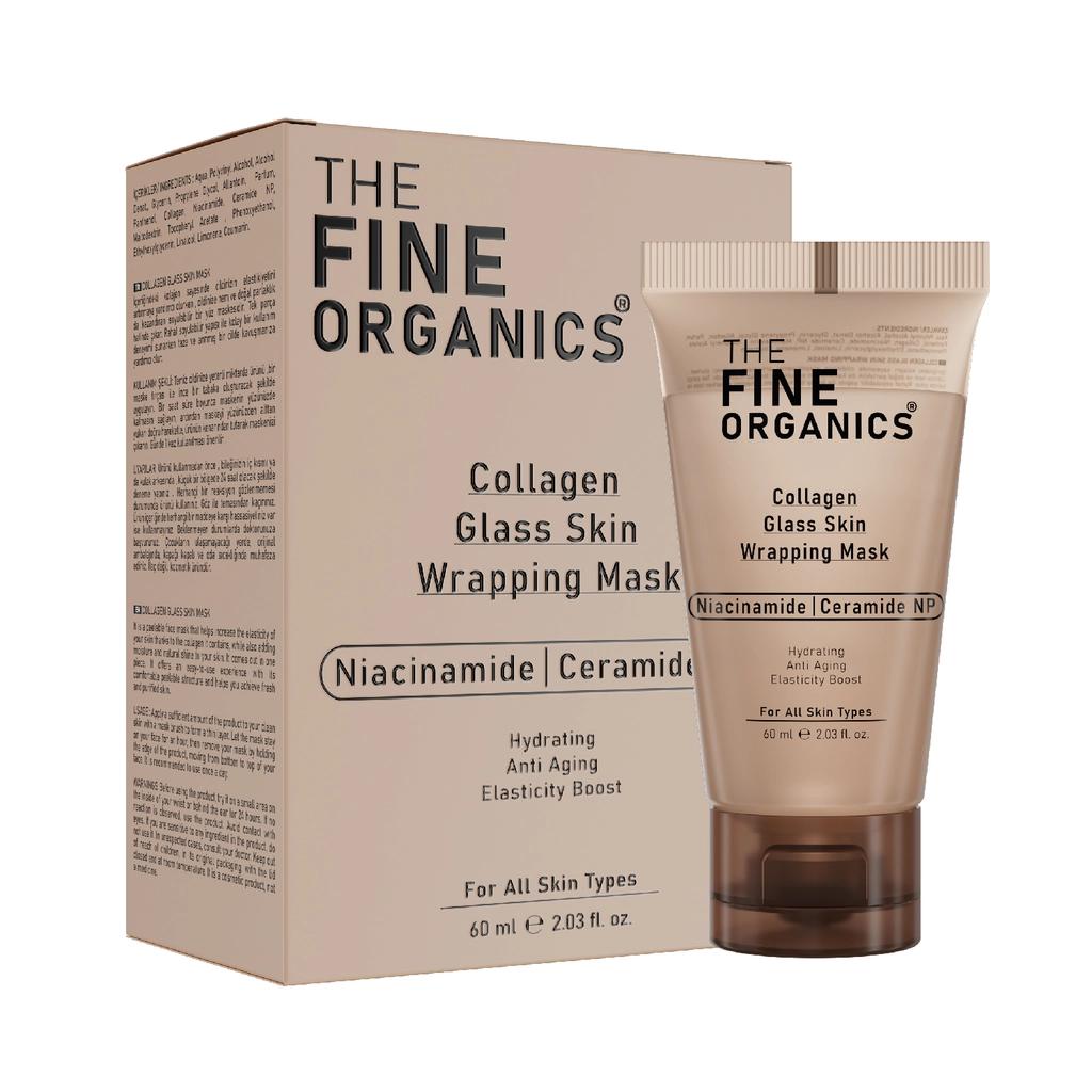 The Fine Organics Niacinamide & Ceramide Glass Skin Mask 60 ml by Beauty Care Bag
