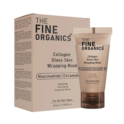 The Fine Organics Niacinamide & Ceramide Glass Skin Mask 60 ml by Beauty Care Bag