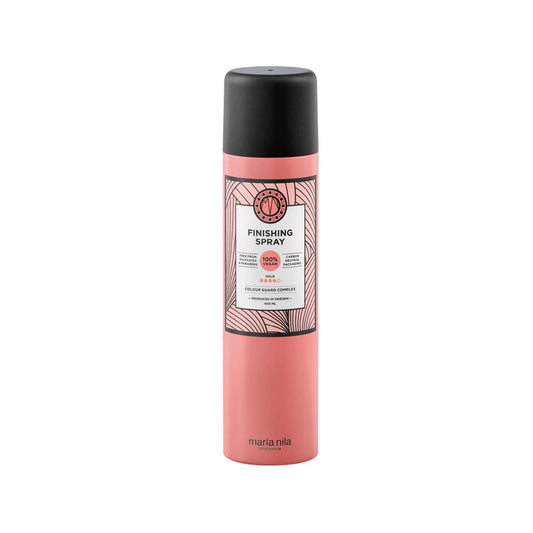 Maria Nila Finishing Spray: Strong Hold & Shine - Professional Hair Styling 400ml by Beauty Care Bag