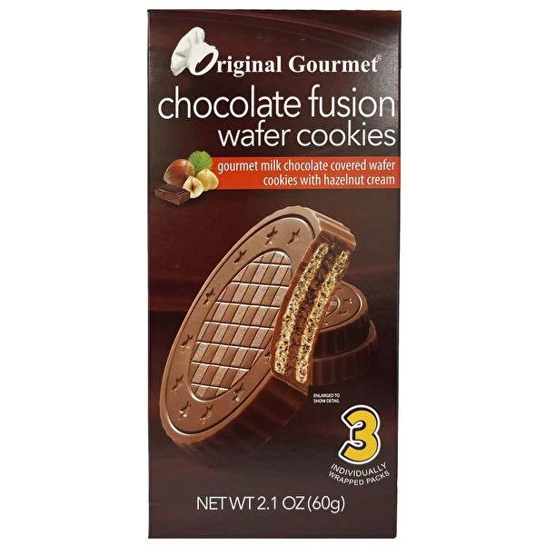 Original Gourmet hazelnut wafer cookie with milk chocolate coating