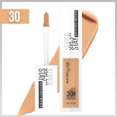 Maybelline New York Super Stay 30H Concealer - Long-Lasting, High Coverage, Vegan Makeup for Flawless Finish by Beauty Care Bag