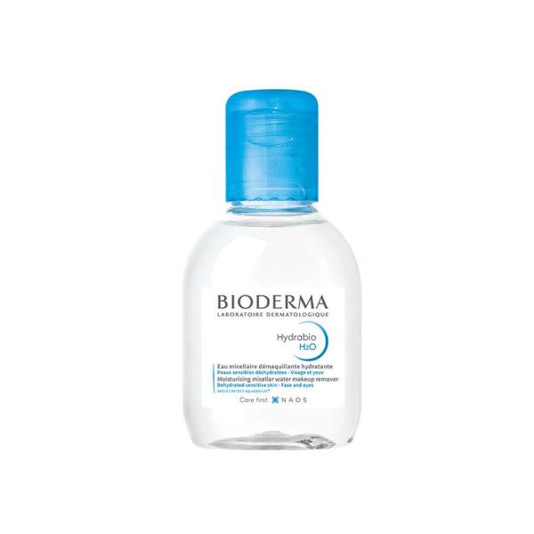 Bioderma Hydrabio H2O Cleansing Water - Gentle Micellar Solution for Dry, Sensitive Skin - 3.38 fl oz by Beauty Care Bag