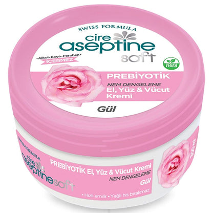 Cire Aseptine Soft Rose Extract Nourishing Cream 300 ml by Beauty Care Bag