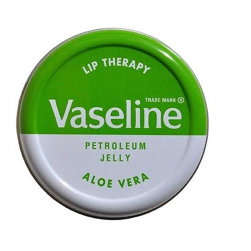 Vaseline Lip Therapy Aloe Vera - Moisturizing Lip Care Cream for Dry Lips - 20g by Beauty Care Bag