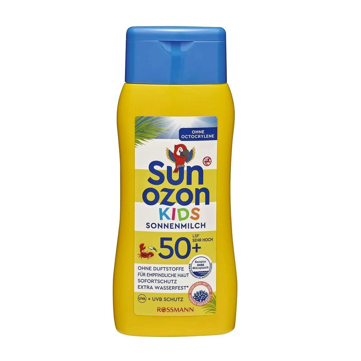 Sunozon Kids Sensitive Sun Milk SPF 50 High Protection 200 ml by Beauty Care Bag