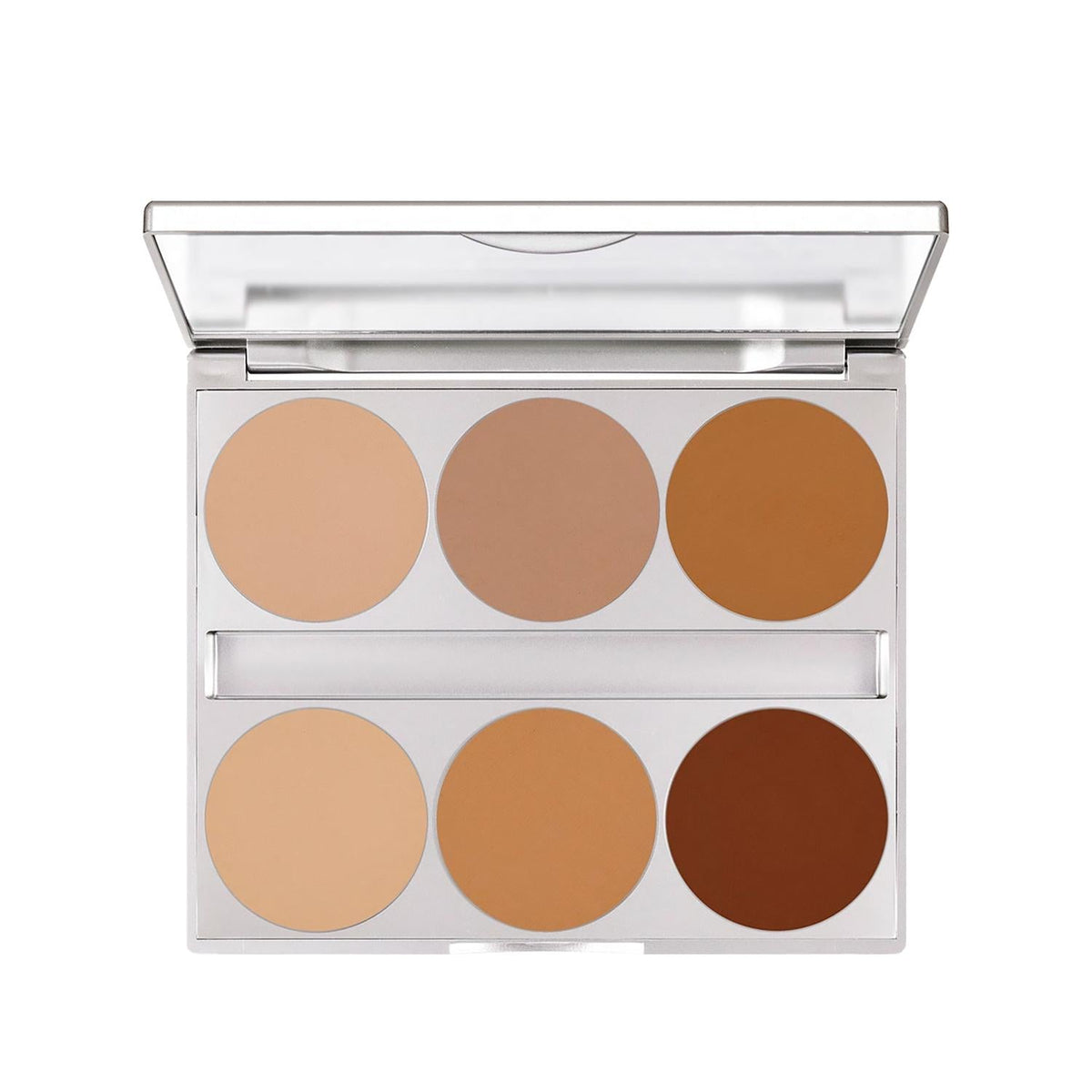 Kryolan Dual Finish 6-Color Contouring Palette by Beauty Care Bag