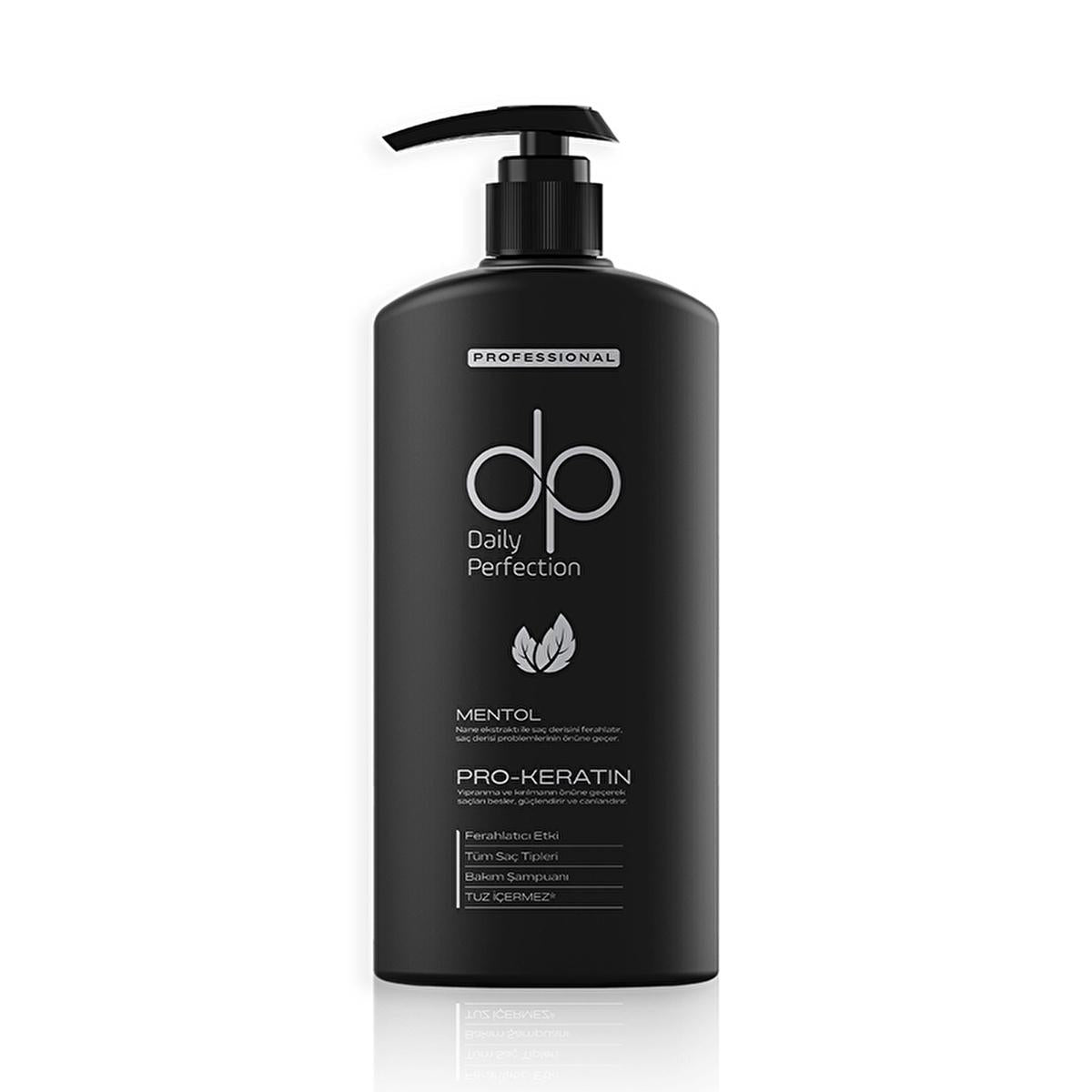 Dp Menthol Shampoo 425ml - Refreshing, Salt-Free Formula for Hair Strengthening & Scalp Health by Beauty Care Bag