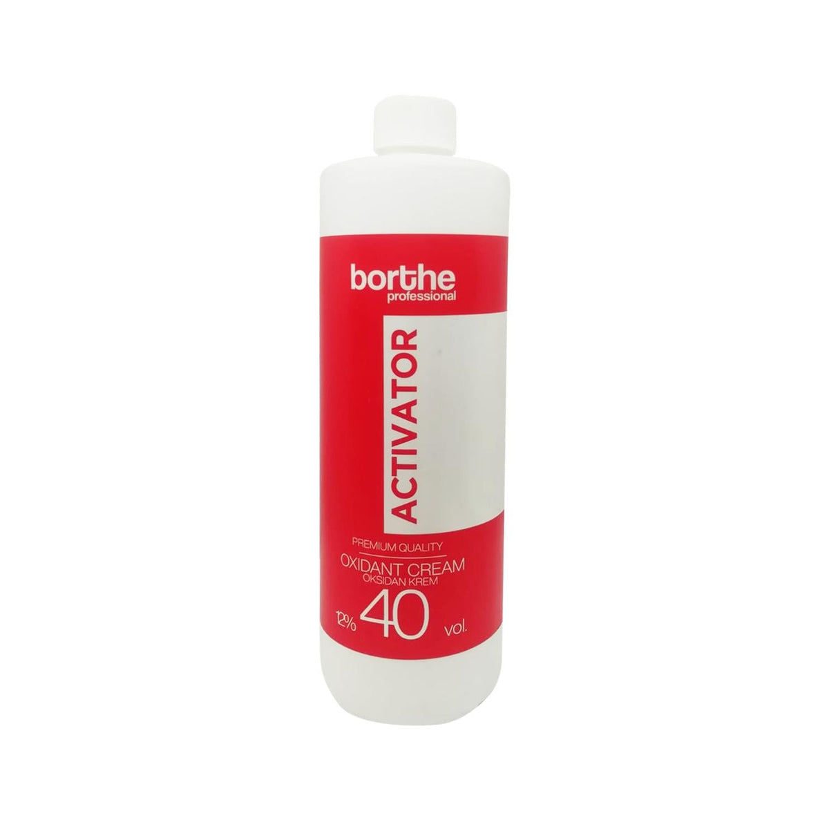 Borthe Professional 40 Vol 12% hair oxidizing cream, 1000ml