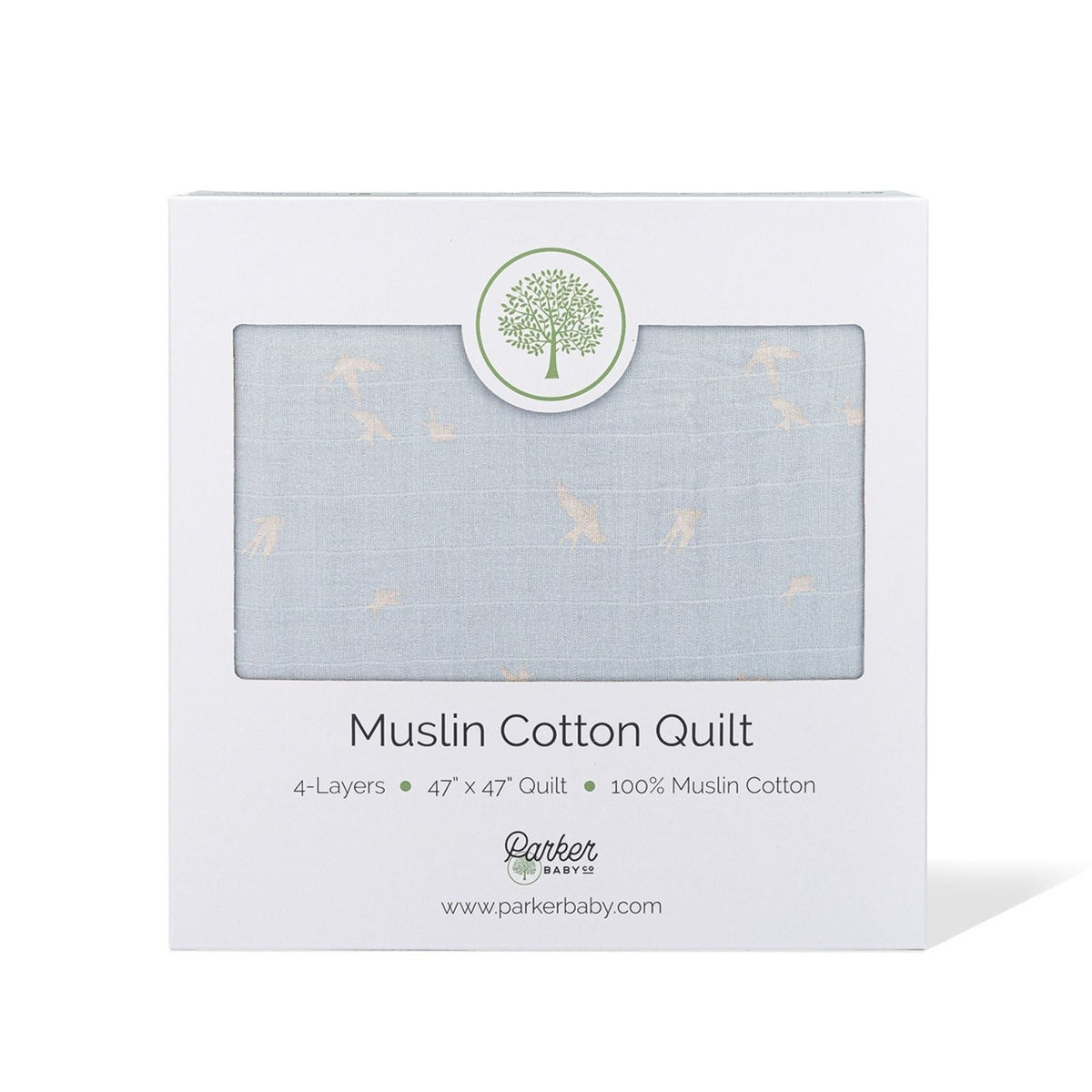 Dove Quilt by Parker Baby Co.