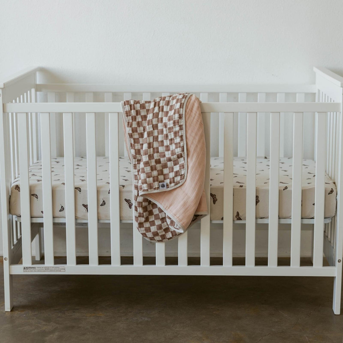 Rosewood Checker Quilt by Parker Baby Co.