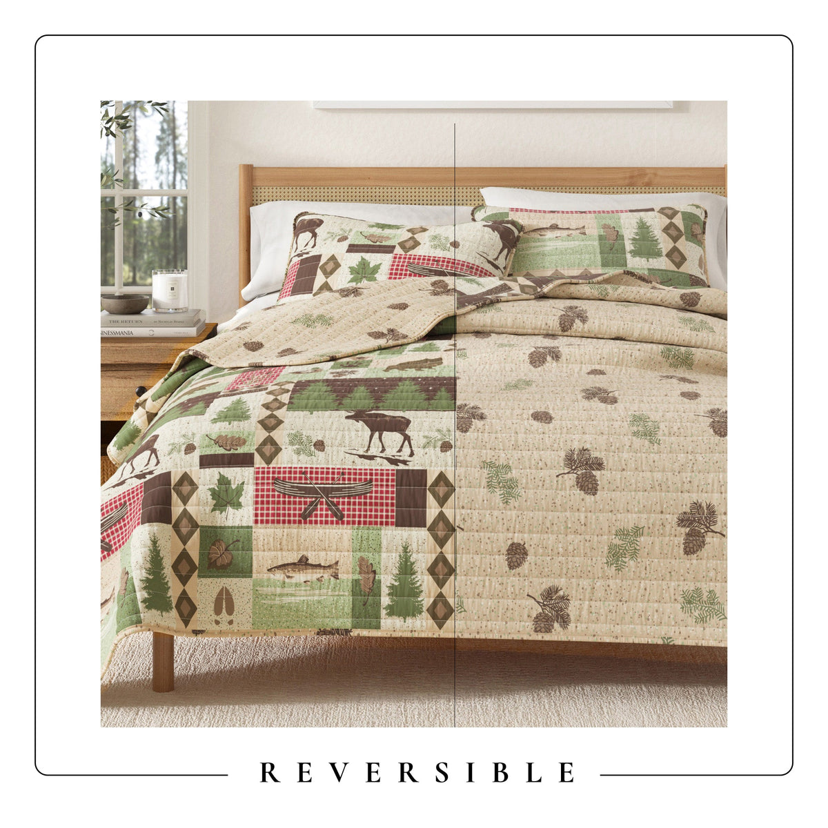 Wilder Collection Lodge Quilt Set by Great Bay Home