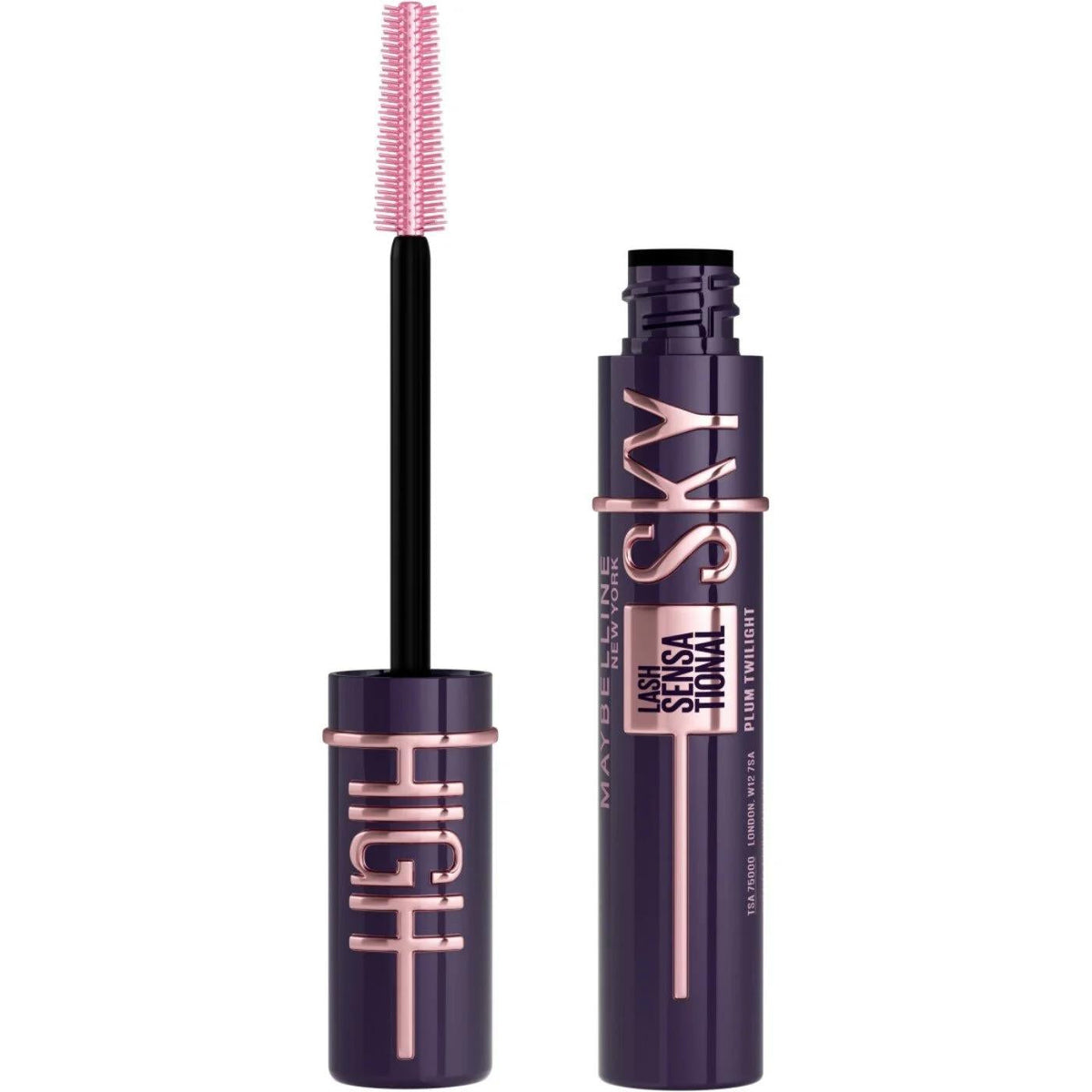Maybelline Sky High Plum Twilight Mascara - Buildable Volume & Length by Beauty Care Bag