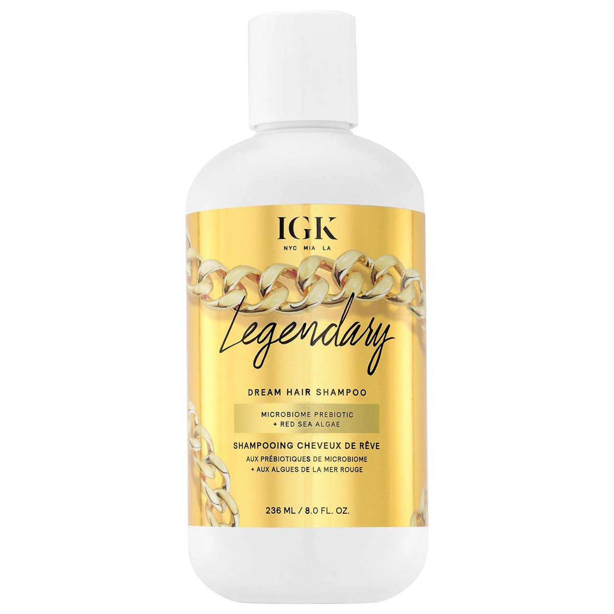 Legendary Nourishing Shampoo - Moisturizing Hair Care for Dry, Damaged Hair with Microbiome Prebiotics by Beauty Care Bag