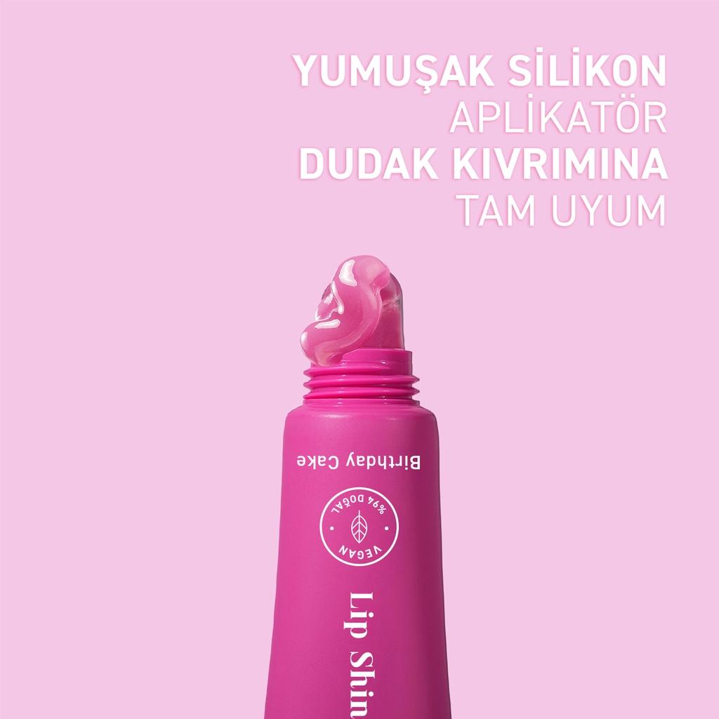 Herbaderm Birthday Cake Lip Balm for Shiny Lips 10 ml by Beauty Care Bag
