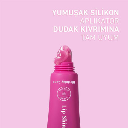 Herbaderm Birthday Cake Lip Balm for Shiny Lips 10 ml by Beauty Care Bag