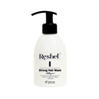 Reshell Collagen Hair Care Mask - Nourishing Argan Oil Treatment for Damaged Hair by Beauty Care Bag