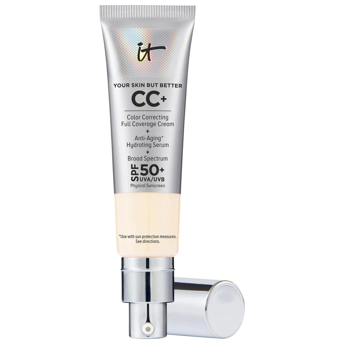 IT Cosmetics CC+ Cream hydrating color correcting foundation