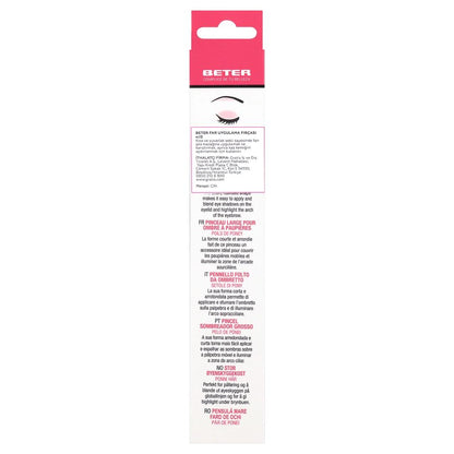 Beter Eyeshadow Application Brush No. 13 for Precise Shading by Beauty Care Bag
