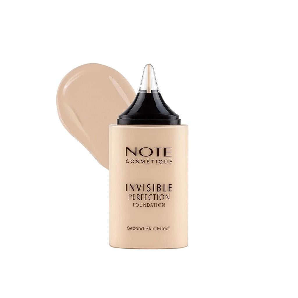 Note Invisible Perfection Foundation with Neutral Undertone 30ml by Beauty Care Bag